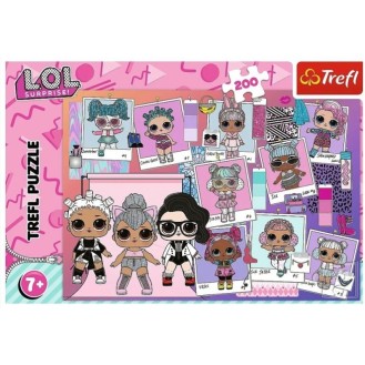 Trefl Puzzle 200 elements L.O.L Surprise Lovely dolls (Copy)