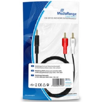 MEDIARANGE RCA TO JACK 3.5M