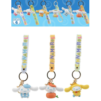 YUME CINNAMOROLL FOUR SEASONS SERIES KEYCHAIN WITH HAND STRAP