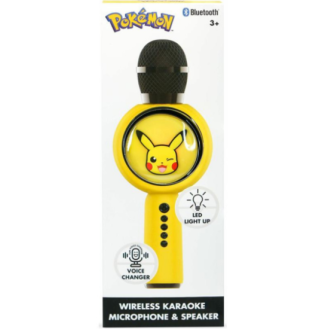 OTL NEW POKEMON PIKACHU KARAOKE MICROPHONE & SPEAKER