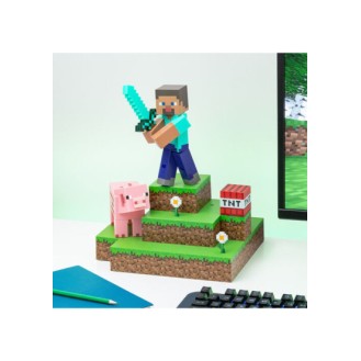 PALADONE MINECRAFT STEVE DIORAMA LIGHT