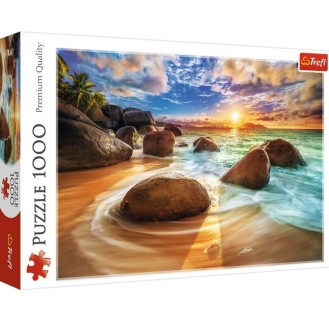 Trefl Samudra Beach In India Puzzle For Unisex- 1000 Pieces