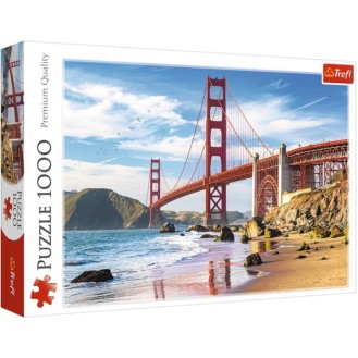 Trefl, Golden Gate Bridge, San Francisco, USA, Puzzle, 1000 Pieces