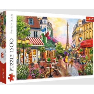 TREFL PUZZLE 1500 PC CHARMING PARIS 85 X 58 CM