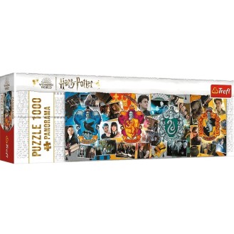 TREFL PUZZLE 1000 PC PANORAMA HARRY POTTER FOUR HOUSES OF HOQWARTS 97 X 34 CM