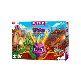 GOOD LOOT PUZZLE SPYRO REIGNITED TRILOGY 160PC (24X17.5CM)