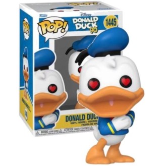 FUNKO POP #1445 DISNEY DONALD DUCK 90 WITH HEART EYES