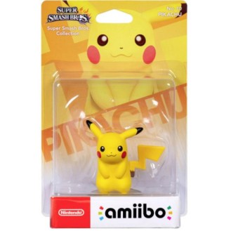 Amiibo No. 10 Pikachu (Super Smash Bros)