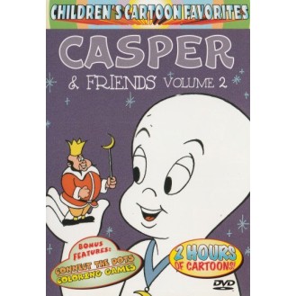 CASPER & FRIENDS VOLUME 2 - (USED DVD Region 2 PAL SYSTEM)