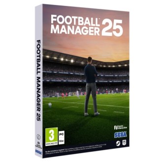 FOOTBALL MANAGER 2025 (CODE IN A BOX) (PC)