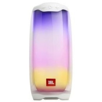 JBL PULSE 4 BLUETOOTH SPEAKER WHITE WITH LIGHT