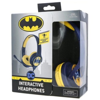 OTL Kids Headphones with Boom Microphone DC Batman