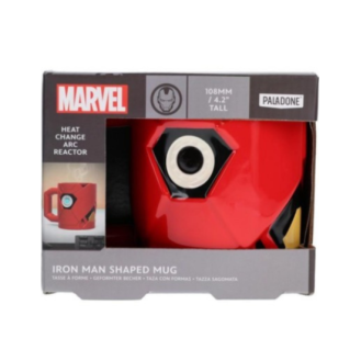 PALADONE MARVEL: IRON MAN SHAPED MUG (ARC REACTOR HEAT CHANGE)