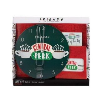 PALADONE FRIENDS GIFT SET TEA TOWEL / TO NO LIST / WALLCLOCK