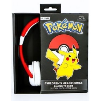 OTL KIDS HEADPHONES POKEMON POKEBALL