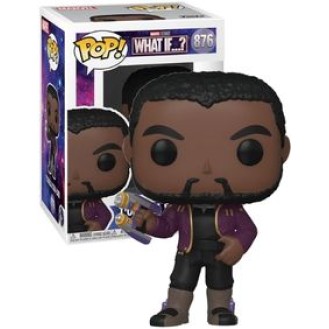 FUNKO POP #876 MARVEL WHAT IF..? T'CHALLA STAR-LORD SPECIAL EDITION