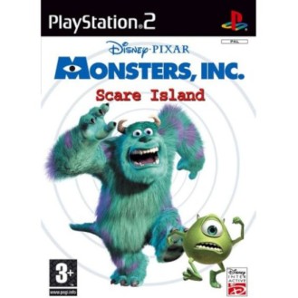 DISNEY MONSTERS INC SCARE ISLAND (PS2) USED GAME