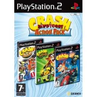 CRASH BANDICOOT ACTION PACK (PS2) USED GAME