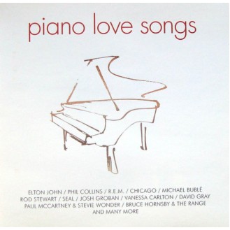 Various ‎– Piano Love Songs (2 × CD, Compilation)