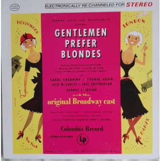 Carol Channing, Yvonne Adair, Jack McCauley, Eric Brotherson, George S. Irving And The Original Broadway Cast – Gentlemen Prefer Blondes (Vinyl, LP, Album)