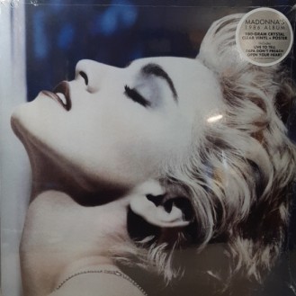 Madonna – True Blue (Vinyl, LP, Album, Limited Edition, Repress, Clear, Poster, 180g)