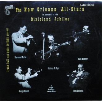 Frank Bull & Gene Norman Present The New Orleans All Stars – In Concert, At The Dixieland Jubilee (Vinyl, LP)