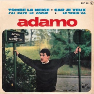 Adamo – Tombe La Neige (Vinyl, 7