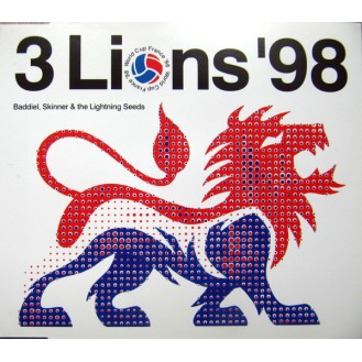 Baddiel, Skinner & The Lightning Seeds ‎– 3 Lions '98 (CD, Single)