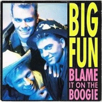 Big Fun ‎– Blame It On The Boogie (Vinyl, 7