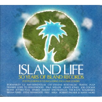 Various ‎– Island Life - 50 Years Of Island Records (3 × CD, Compilation)