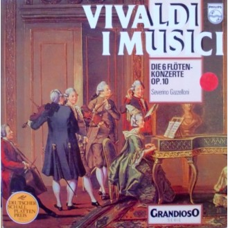 Vivaldi, I Musici, Severino Gazzelloni – Die 6 Flötenkonzerte Op. 10 (Vinyl, LP, Album, Reissue)