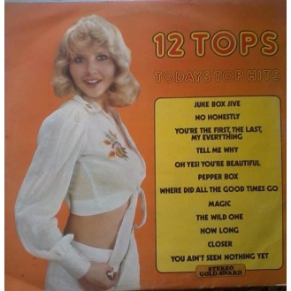 Unknown Artist – 12 Tops - Todays Top Hits (Vinyl, LP, Mono)