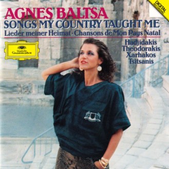 Agnes Baltsa ‎– Songs My Country Taught Me (CD, Album)