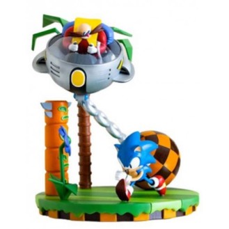 MER NUMSKULL OFFICIAL SONIC THE HEDGEHOG 30TH ANIV.STATUE