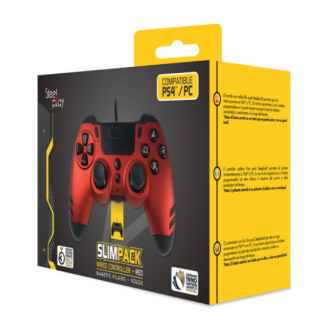 Steelplay Wired Controller - Rubby Red (Slim)