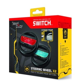 STEELPLAY - STEERING WHEELS TWIN PACK (SWITCH)