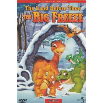 THE LAND BEFORE TIME THE BIG FREEZE  - (USED DVD Region 2 PAL SYSTEM)