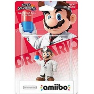 Amiibo Dr. Mario No.42 (Super Smash Bros)