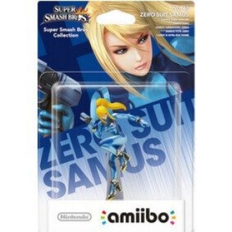 Amiibo Zero Suit Samus No.40 (Super Smash Bros)