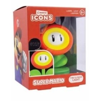 Paladone Super Mario - Fire Flower Icon Light