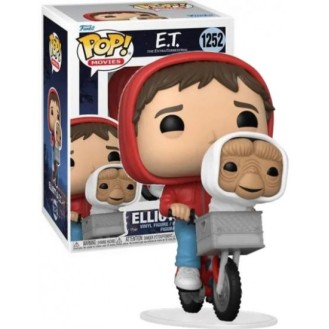 Funko Pop! #1252 Movies: E.T. - Elliott & E.T. (in Bike Basket)