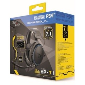 Steelplay Wired Headset - 7.1 Virtual Surround Sound - HP-71 (PS4/Multi)