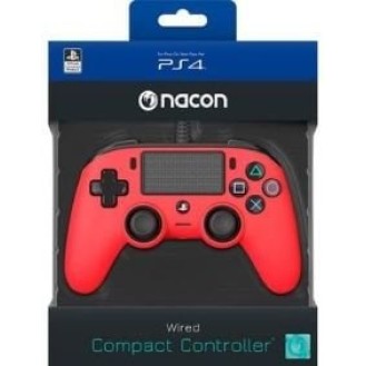 NACON WIRED CONTROLLER RED FOR PS4