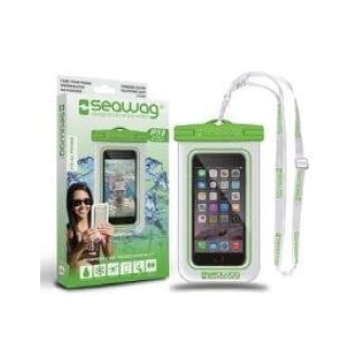 SEAWAG WATERPROOF PHONE CASE WITE & GREEN