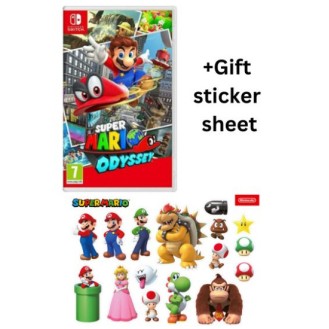 Super Mario Odyssey + Gift sticker sheet (NS)