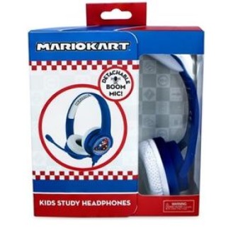 OTL Kids Headphones with Boom Microphone Mario Kart