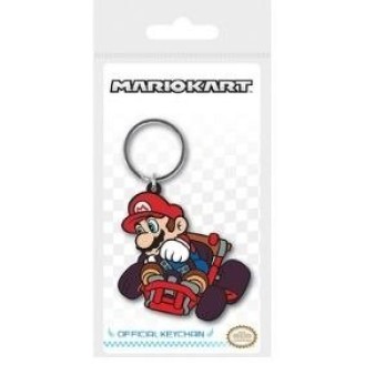 Pyramid Nintendo - Mario Kart (Mario Drift) Rubber Keychain