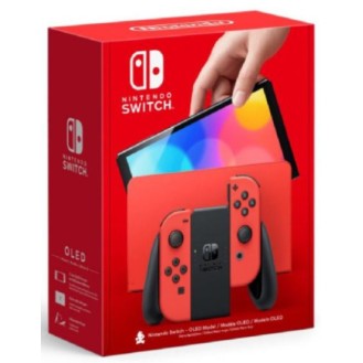 NINTENDO SWITCH CONSOLE OLED MARIO RED EDITION