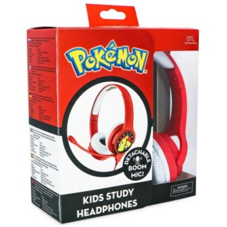 OTL Kids Headphones with Boom Microphone Pokemon