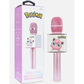 OTL Pokémon Jigglypuff Karaoke microphone with speaker